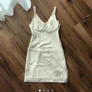 Vintage Versace off white small dress